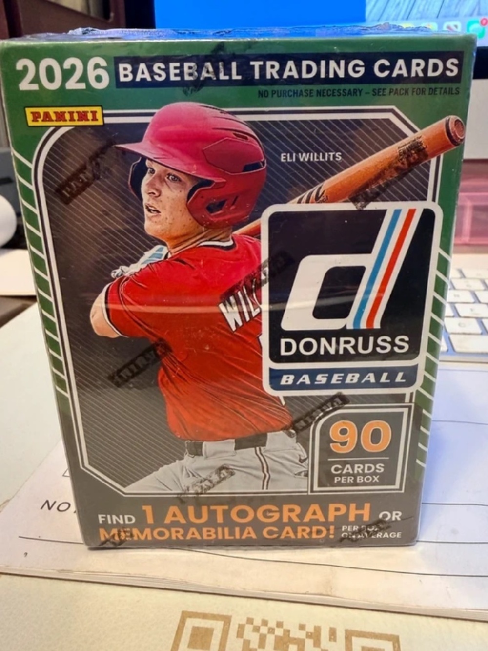 Panini Donruss 2026 baseball box